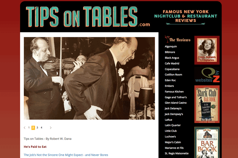 Tips on Tables